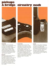 1975 Ovation Solid Bodies catalog page 5