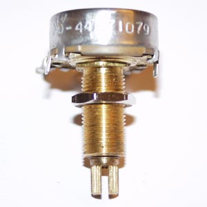 Newer Gibson potentiometers have the code 440 in front of the older 5 digit code, no date or manufactures number, and a Gibson logo on the back