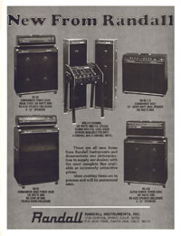 Randall RG-90 - New From Randall