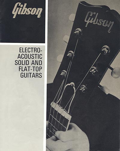1965/66 Selmer "Guitars and Accessories" catalog page 27 - Gibson guitars