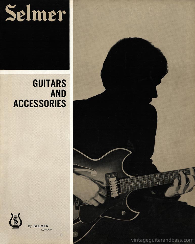 1968 Selmer "Guitars and Accessories" catalog: front cover