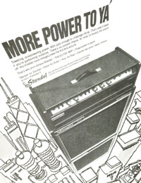 Standel Amplifiers - More Power to Ya!