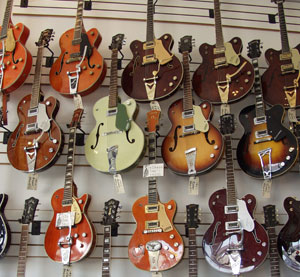 Vintage Gretsch guitars