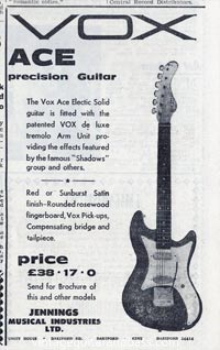 Vox Ace - Vox Ace Precision Guitar