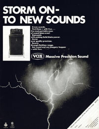 Vox Amplifiers - Storm On - To New Sounds