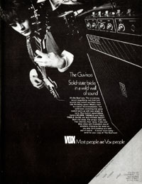 Vox Amplifiers - The Guvnors. Solid-State Bricks in a Wild Wall of Sound