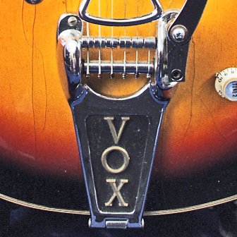 Vox Ultrasonic - tailpiece detail