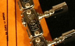 Enclosed VOX tuning keys, and Made in Italy by VOX decal